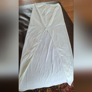 David's Bridal XS back split shaping slip body smoothing bridal prom lingerie